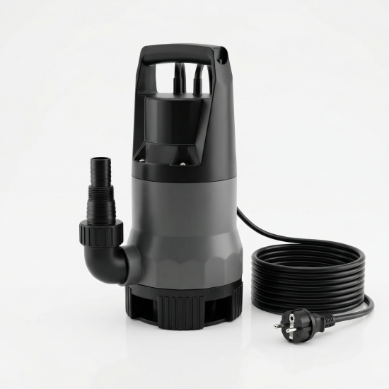 Pompa submersibila apa murdara KEPEIDA QDXW370F, 0.37 kW, debit max 100 L/min, inaltime maxima refulare 5 metri, bobinaj 100% cupru, tehnologie si design italian