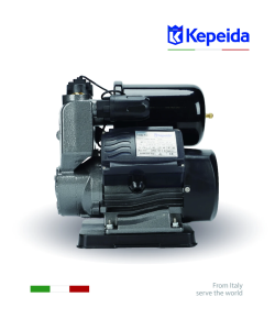 Pompă de apă de suprafață KEPEIDA PM80-800Z, 800 W, debit max 60 Litri/minut, înălțime maximă 45 metri, bobinaj 100% cupru, tehnologie și design italian