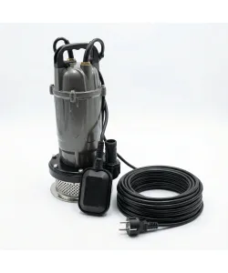 Pompa submersibila apa curata KEPEIDA QDX1.5-16-0.37K-F, 0.37 kW, debit max 6.5 mc/h, inaltime maxima refulare 18 metri, bobinaj 100% cupru, tehnologie si design italian