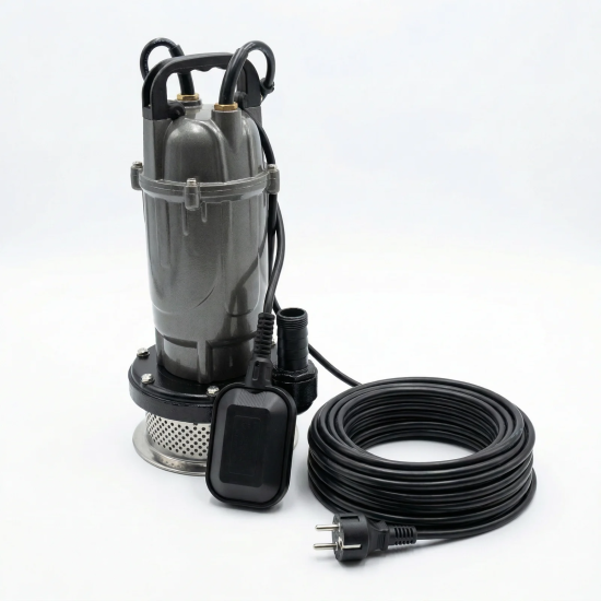 Pompa submersibila apa curata KEPEIDA QDX1.5-16-0.37K-F, 0.37 kW, debit max 6.5 mc/h, inaltime maxima refulare 18 metri, bobinaj 100% cupru, tehnologie si design italian