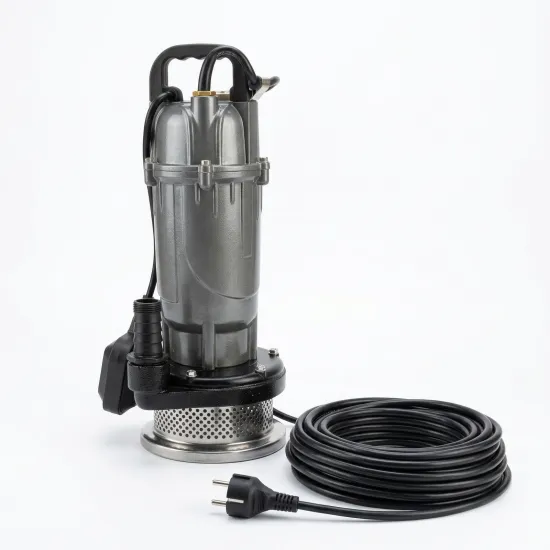 Pompa submersibila apa curata KEPEIDA QDX1.5-16-0.37K-F, 0.37 kW, debit max 6.5 mc/h, inaltime maxima refulare 18 metri, bobinaj 100% cupru, tehnologie si design italian