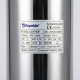 Pompa submersibila apa curata KEPEIDA QSP750F, 0.75 kW, debit max 185 Litri/minut, inaltime maxima 10 metri, bobinaj 100% cupru, otel inoxidabil, tehnologie si design italian