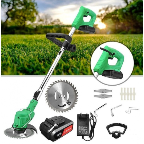 TRIMMER ELECTRIC CU ACUMULATOR (MOTOCOASA), ACUMULATOR SI INCARCATOR INCLUS