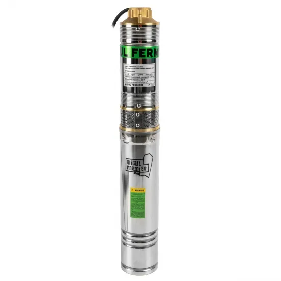 Pompa submersibila Micul Fermier, 1.1 kW, debit maxim 2700 l/h, inaltime maxima de pompare 130 m