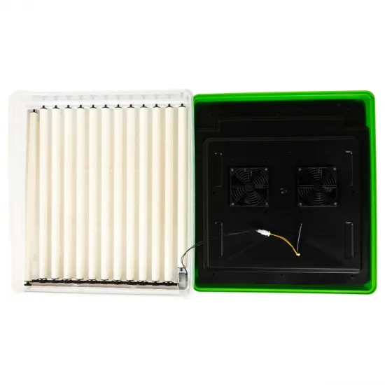 Incubator electric Micul Fermier, capacitate 128 oua, tensiune functionare 230V/12V