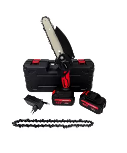 Mini Drujba Fatewet, 48V, 5 Ah, 2 Lanturi, Lama 15CM, 2 Acumulatori Mini Drujba Fatewet, 48V, 5 Ah, 2 Lanturi, Lama 15CM, 2 Acumulatori