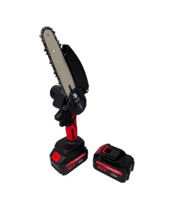 Mini Drujba Fatewet, 48V, 5 Ah, 2 Lanturi, Lama 15CM, 2 Acumulatori