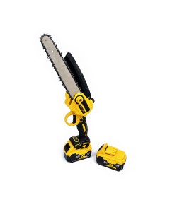 Mini Drujba KraftWorld 38V, 10 Ah, 2 Acumulatori, 2 Lanturi, Lama 20 CM