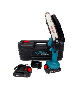 Mini Drujba Myctahi cu 2 Acumulatori, 21V, 1.5Ah, 15CM Lama