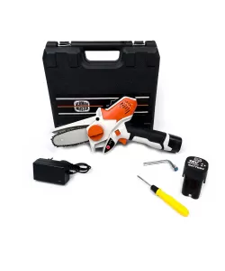 Mini fierastrau drujba GermanMeister 2 acumulatori 18V 5Ah Mini fierastrau drujba GermanMeister 2 acumulatori 18V 5Ah