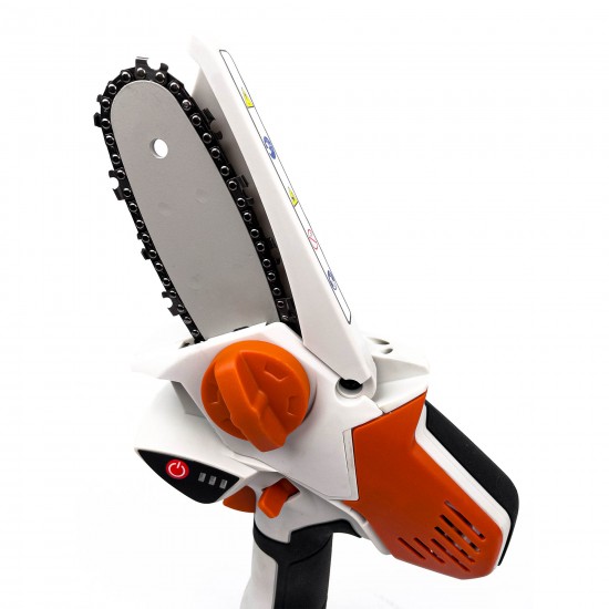 Mini fierastrau drujba GermanMeister 2 acumulatori 18V 5Ah