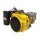 Yihu YH168FB - Motor benzina 6.5CP, 196cc, 1C 4T OHV, ax conic