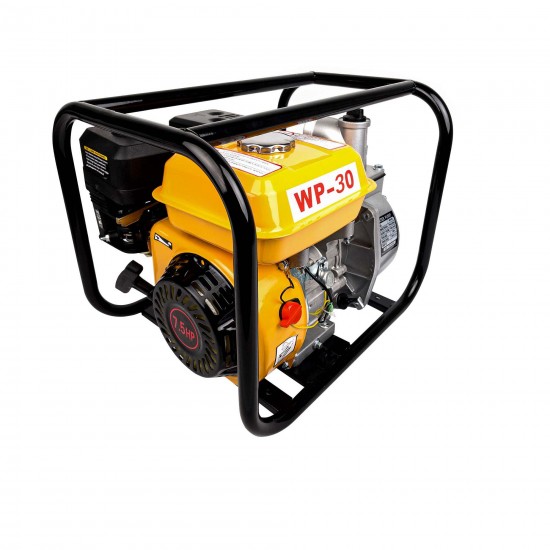 Motopompa de apa curata WP-30, 7.5 HP, 1000 l/min, Benzina, 3600RPM