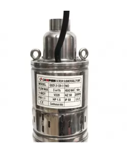 Pompa submersibila 1.1KW, 3m3/h, 140m, cu flotor Campion QGD1.5-120-1.1 Pompa submersibila 1.1KW, 3m3/h, 140m, cu flotor Campion QGD1.5-120-1.1