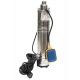 Pompa submersibila 1.1KW, 3m3/h, 140m, cu flotor Campion QGD1.5-120-1.1