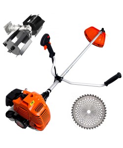 Motocoasa Alpin Profi BC430N, 4.5 CP, 2 Timpi + Freza Pamant