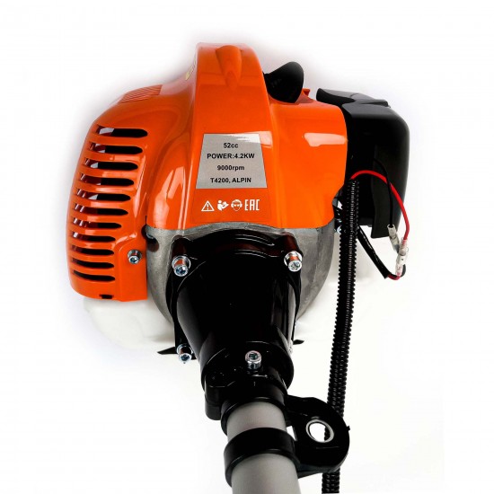 Motocoasa Alpin Profi T4200, 5.6 CP, 4.2 KW, 2 Timpi + Cultivator