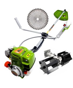 Set Motocoasa Procraft 5600, 7Cp, motor 4 Timpi 62CC + Prasitoare