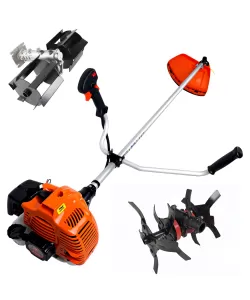 Motocoasa Alpin Profi BC430N, 4.5 CP, 2 Timpi + Cultivator + Freza Pamant Motocoasa Alpin Profi BC430N, 4.5 CP, 2 Timpi + Cultivator + Freza Pamant