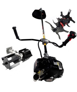 Set Motocoasa Yamamoto 520Pro, 6CP + Prasitoare + Cultivator