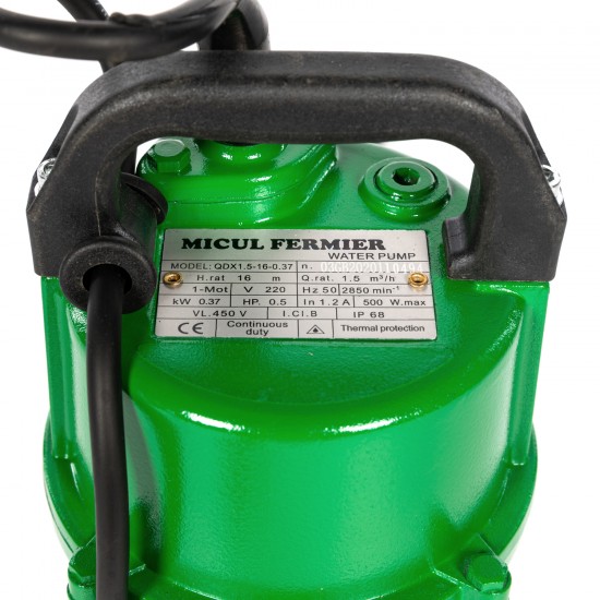 Pompa apa submersibila QDX-16M fara plutitor, 370 W