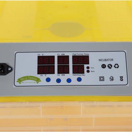 Incubator oua MF-48 gaina 144 prepelita cu intoarcere automata