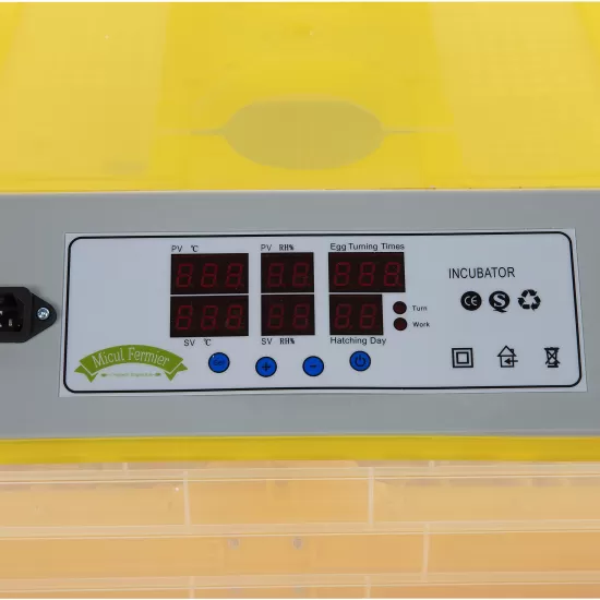 Incubator oua MF-48 gaina 144 prepelita cu intoarcere automata
