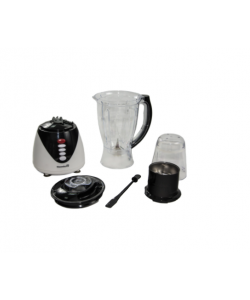 Blender cu bol 2 in 1, 1.5 l, Hausberg HB7661N, 3 viteze, 300 w, negru