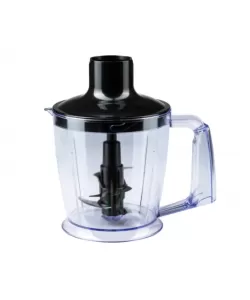 Blender de mana profesional, Hausberg HB-7700NG, 4 in 1, Cana 1000ml, Tel, Tocator, putere 1000 w, Negru