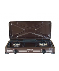 Minigaz 2 arzatoare ERT-MN 207 marouMinigaz 2 arzatoare ERT-MN 207 maro