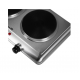 Plita electrica 2Q HB-545, Inox, 1500W+1000W