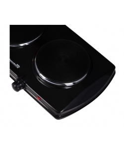 Produs resigilat Plita Electrica Hausberg HB-520NG, 2500W ,Dotata cu 2 Butoane a Temperaturii, Negru