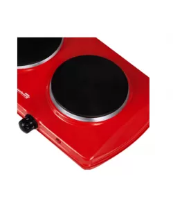 Plita Electrica Hausberg HB-520RS, 2500W ,Dotata cu 2 Butoane a Temperaturii, Rosu Plita Electrica Hausberg HB-520RS, 2500W ,Dotata cu 2 Butoane a Temperaturii, Rosu