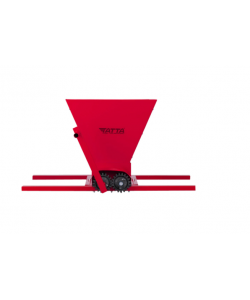 Zdrobitor de struguri manual Tatta TZ1802RS, Metalic, 300 Kg/h, cuva detasabila 20 L, Rosu