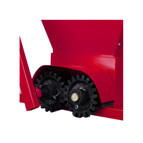 Zdrobitor de struguri manual Tatta TZ1802RS, Metalic, 300 Kg/h, cuva detasabila 20 L, Rosu