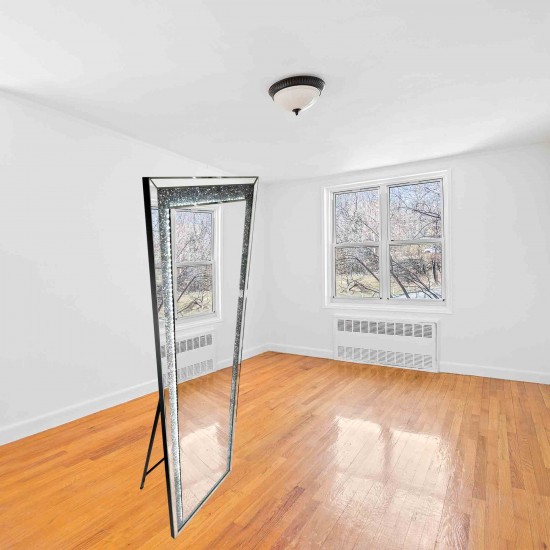 Oglinda Dreptunghiulara cu Pietricele Stralucitoare, Cu Suport, 180 Cm Inaltime, 60 Cm Latime, Lumina Led