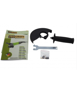 Polizor Unghiular / Flex Procraft PW1600ES, cu Variator, 1.6KW, 12000 RPM, 150MM