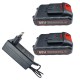 Mini fierastrau cu lant electric CAMPION 48V SuperPower, 2 acumulatori 2000mAh, incarcator, geanta de transport