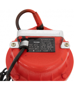 Pompa apa murdara DRK WQD8-20-0.75, 0.75 kW, 8m3/h, din fonta, submersibila