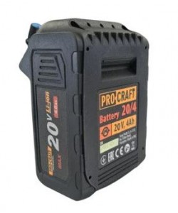 Kit Fierastrau circular cu acumulator Procraft PCA20, 20V, 4 Ah, 5200 RPM + 2 acumulatori si incarcator