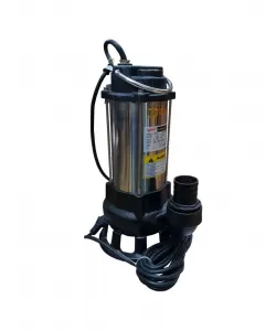 Pompa pentru apa murdara cu dublu tocator DDT, 1500 W, inox