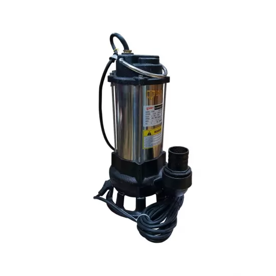 Pompa pentru apa murdara cu dublu tocator DDT, 1500 W, inox