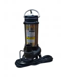 Pompa pentru apa murdara cu dublu tocator DDT, 1500 W, inox Pompa pentru apa murdara cu dublu tocator DDT, 1500 W, inox