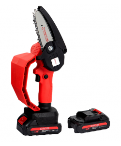 Mini fierastrau portabil cu acumulator Craft Tec, 600 W, 2000 mAh, Li-Ion, 48 V, 2 acumulatori, ABS, 10000 rpm