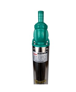 Pompa submersibila de adancime, DDT, 4QJD2-8, 1100 W, 8 turbine, Inox/Fonta