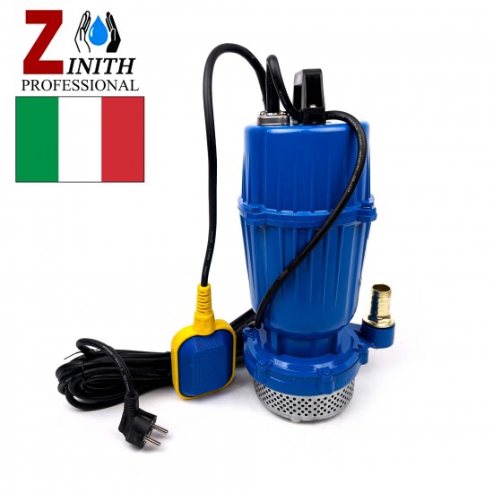 Pompa Submersibila din Fonta cu Plutitor, ZINITH ITALY Apa curata, 1 Tol, 123 L/MIN, 1.3 CP. 0.95 kW