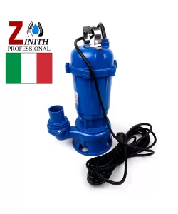 Pompa Submersibila din Fonta cu Plutitor, ZINITH ITALY Apa Murdara, 2 Toli, 323 L/MIN, 1.7 CP. 1.25 kW Pompa Submersibila din Fonta cu Plutitor, ZINITH ITALY Apa Murdara, 2 Toli, 323 L/MIN, 1.7 CP. 1.25 kW