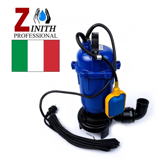 Pompa Submersibila Apa Murdara, Corp din Fonta, Zinith Italy, 3 KW, 2860 RPM, 1 Tol