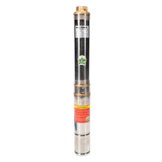 KIT Hidrofor 80L cu Pompa submersibila Micul Fermier 4STM4-8, 1.1kW, 5m3/h, inaltime refulare 120m, Sistem complet