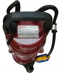 Pompa submersibila cu plutitor, DDT, QDX20, 550 W, Rosu/Negru